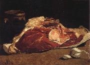 Claude Monet Still Life with Meat china oil painting reproduction